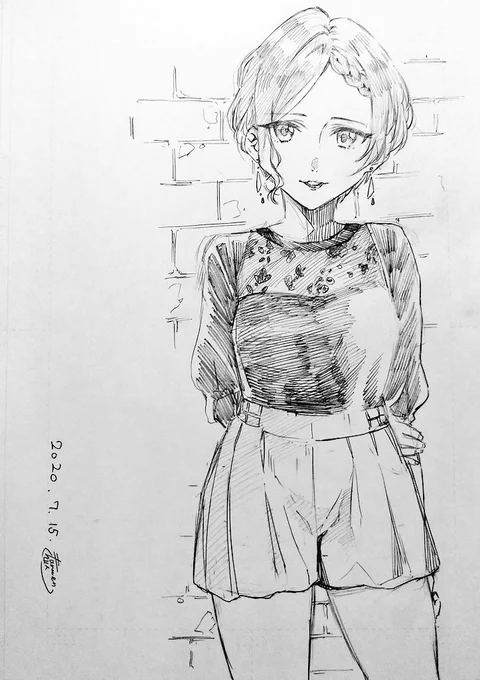 一日一奏!奏チャ!「ヘアアレンジ」です。

速水奏、モデルのお仕事。

頼む。 