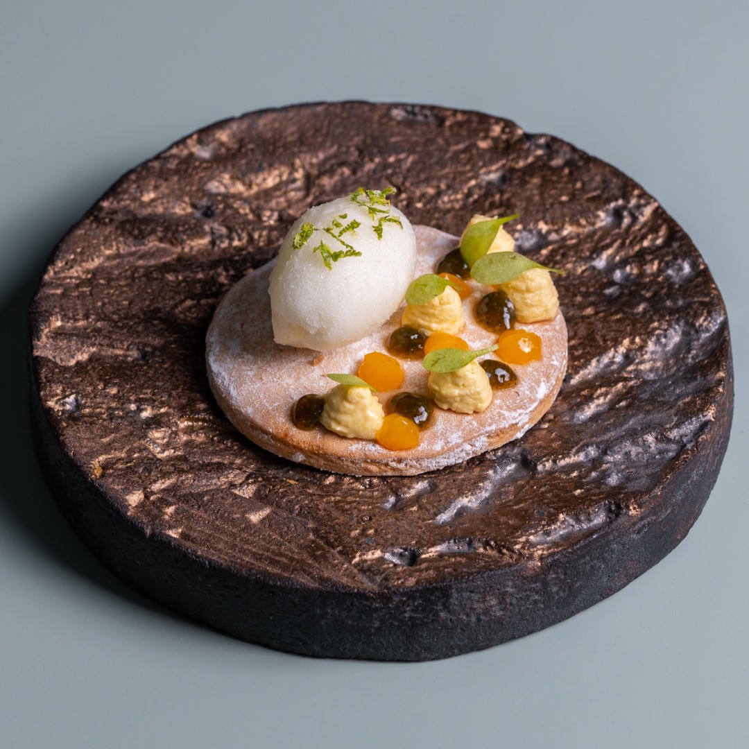 SolloRest's tweet image. Alfajor y cítricos. Menú degustación "CAMINHO 2020"
#Malaga