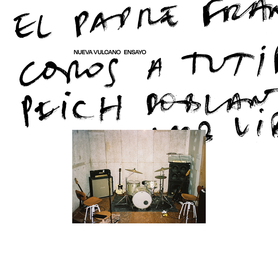 lacastanya's tweet photo. Tell your friends: @nuevavulcano's 5th LP is titled “Ensayo” and drops on September 18th via @bcoredisc, La Castanya and @buendiarecords.
🎏 Artwork by yours truly: photography by Albert, graphic design by Joan. #whynot https://t.co/xVKOJsnZIt