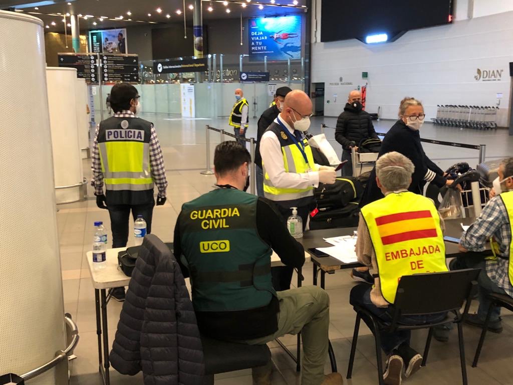 Embajada España Col tweet media