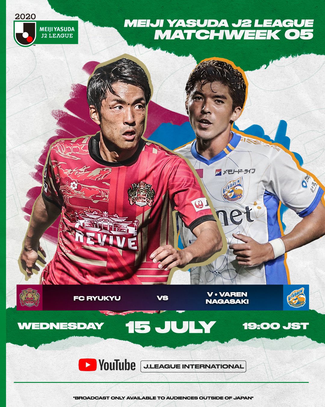 J League Official En Another Week Another Meiji Yasuda J2 League Broadcast For Our Global Fans On Youtube We Ll Have All Of The Action Live As V Varen Nagasaki Travel To J League Official En Another Week Another Meiji Yasuda J2 League Broadcast For Our Global Fans On Youtube We Ll Have All Of The Action Live As V Varen Nagasaki Travel To