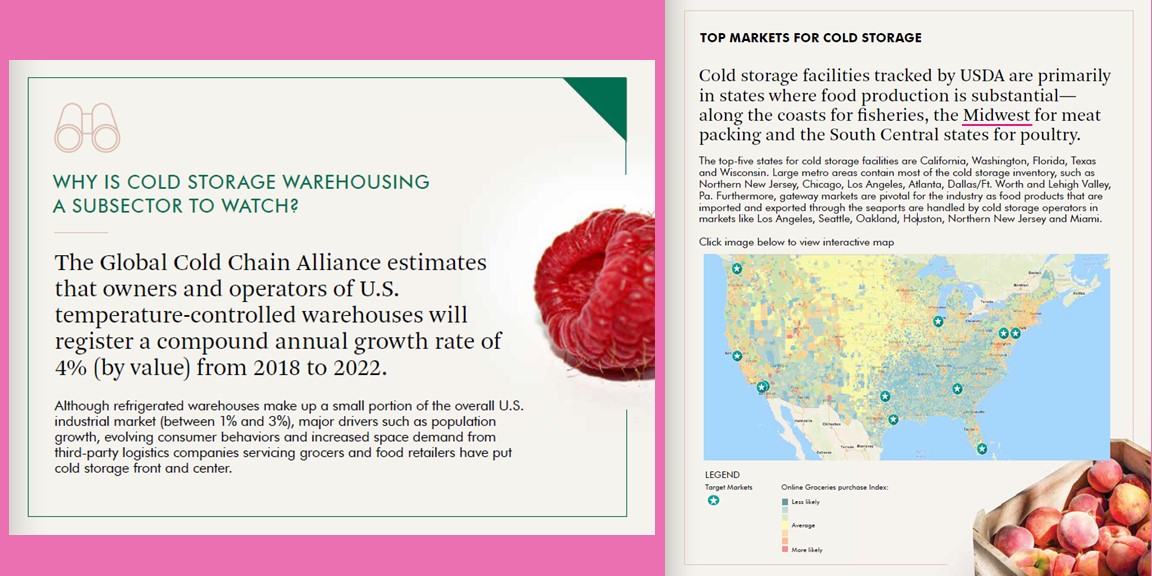 ipsocalphx's tweet photo. CBRE estimates cold storage space demand of between 70 million and 100 million sq. ft. over the next five years, pushing values for cold-storage warehouses

Click on link to read more: https://t.co/4yJK1QkwNR https://t.co/JjXezT0Lha