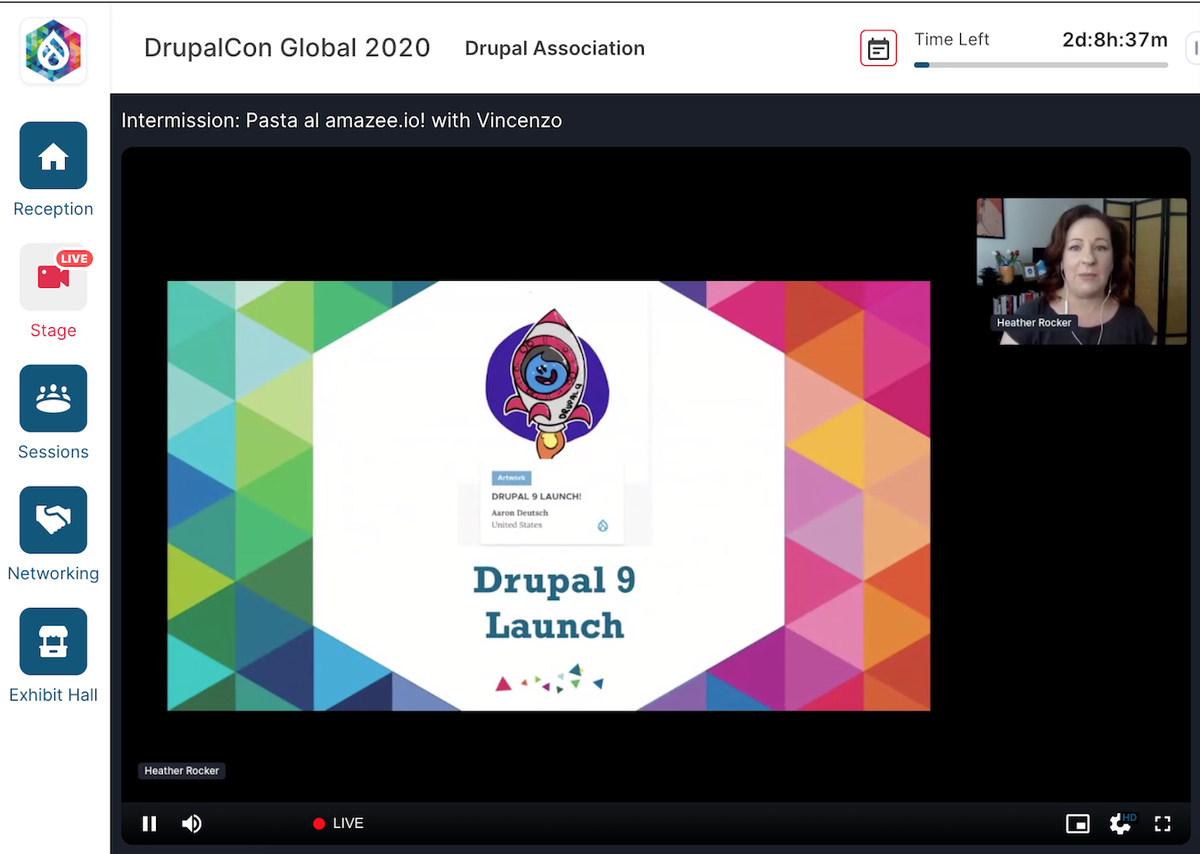kristen_pol's tweet image. So heartwarming to see TWO drawings from my son in @hsrocker&apos;s pre-Driesnote @drupalassoc update! 😍

#DrupalConGlobal #DrupalCares #DrupalHugs #Drupal9