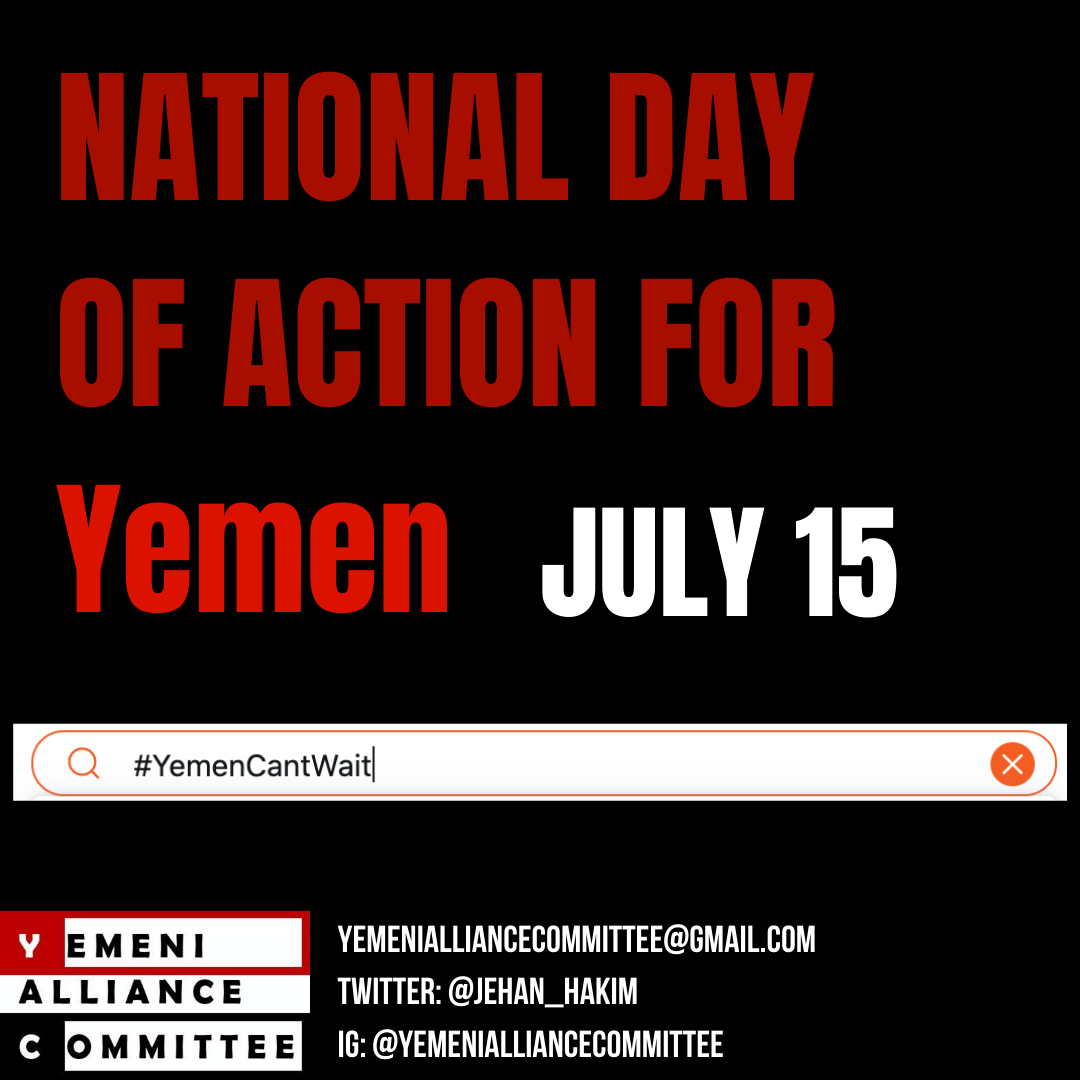 HotGirls4Bernie's tweet photo. We will be tweeting for Yemen tomorrow for the National Day of Action for Yemen. @BernieSanders will you join us? 👀 https://t.co/ZbRbHh1uDc