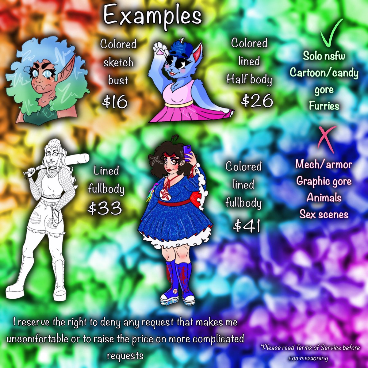 Fish__Pebbles's tweet image. Hi!! So... My name is Pebble and I draw stuff! I know thats a generic intro but idc. I’m also a broke dumbass so please consider comissioning me to draw stuff for you!

#art #digitalart #artist #myart #myartwork
#comissionsopen #comissions 
#contemporaryart
#visualart #onlineart