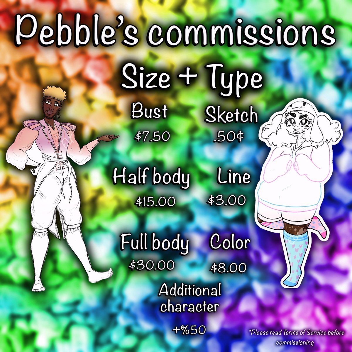 Fish__Pebbles's tweet image. Hi!! So... My name is Pebble and I draw stuff! I know thats a generic intro but idc. I’m also a broke dumbass so please consider comissioning me to draw stuff for you!

#art #digitalart #artist #myart #myartwork
#comissionsopen #comissions 
#contemporaryart
#visualart #onlineart