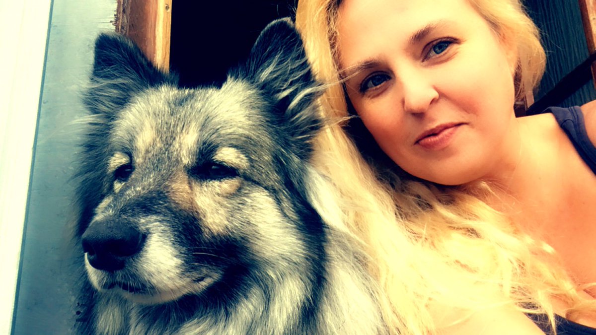 Maggiemustoe81's tweet photo. Your photographer and her furry mate in Iceland. #Iceland #dog #doglovers #sheepdog #filters #traveler #gypsy https://t.co/yvQ5AwgyuN
