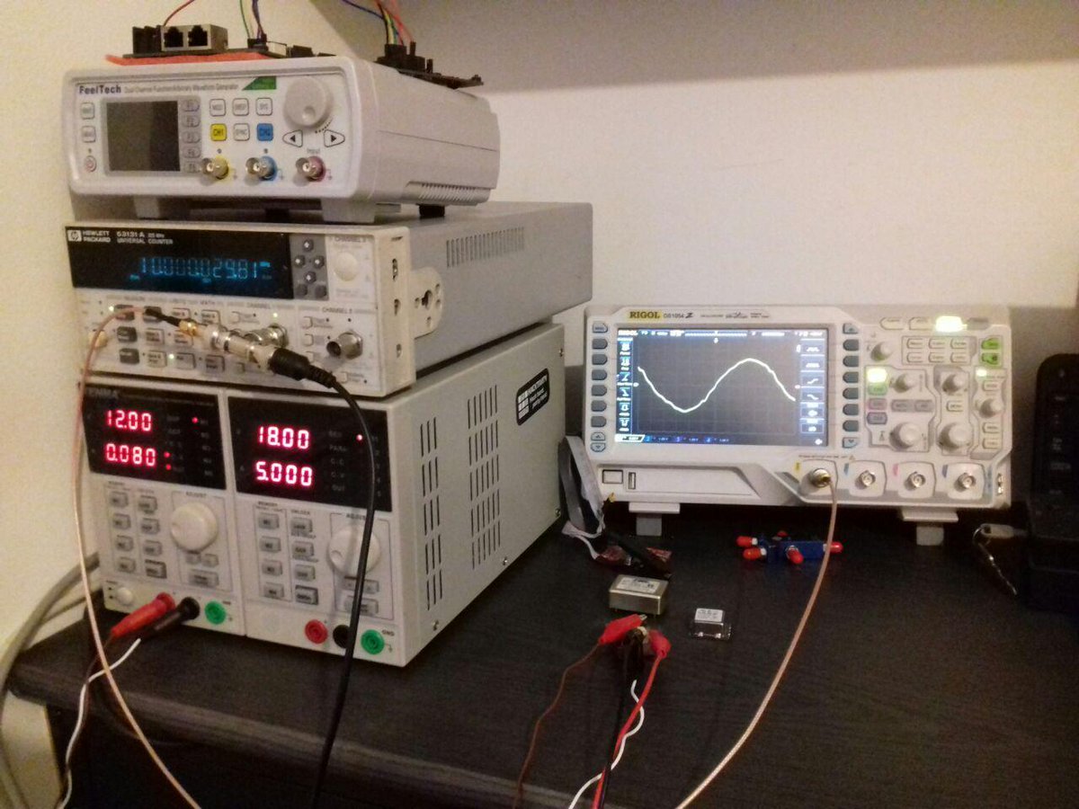 playing with OCXO's :)