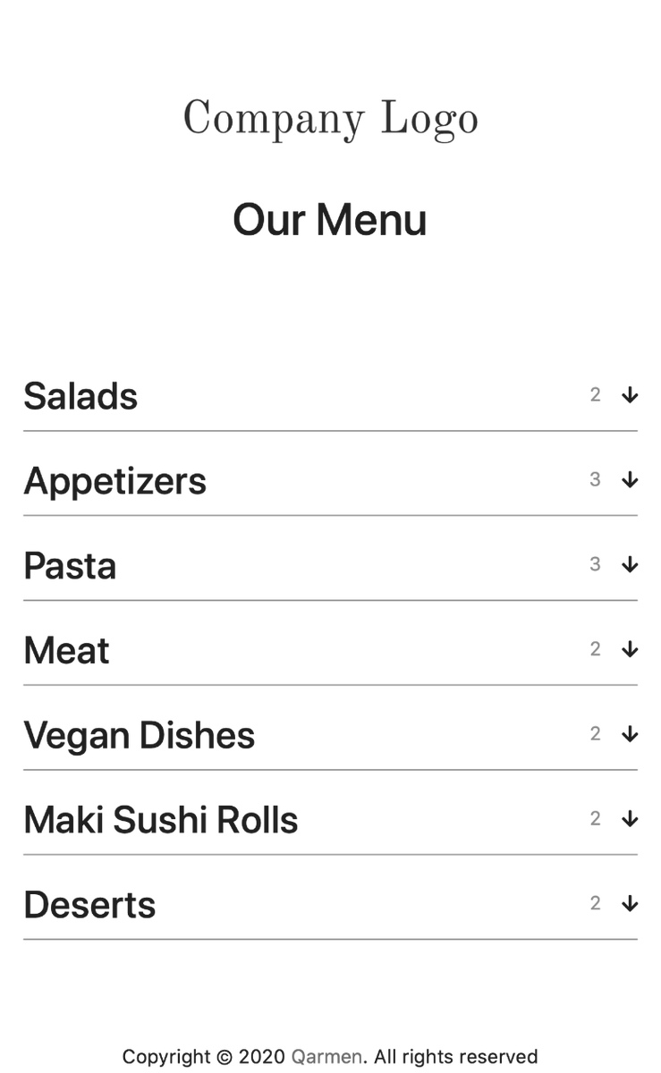 Qarmen_io's tweet photo. https://t.co/3eBxxhkpn3 provides you with 4 themes to select for your online menu! Learn more here: https://t.co/ImEsqH182U https://t.co/dEgYKNt1ym