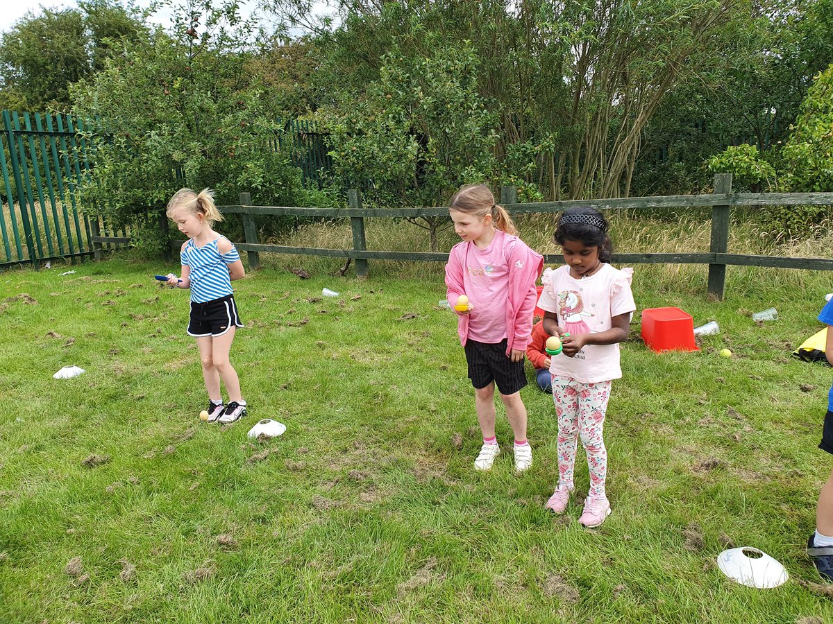 BG_Hedgehogs's tweet photo. Egg and spoon, running, sack race, javelin and hurdles ๐ช every single Hedgehog tried their absolute best and had a huge smile on their face today ๐ #SportsDay #ThriveWithHope https://t.co/g9zyPoOK6s