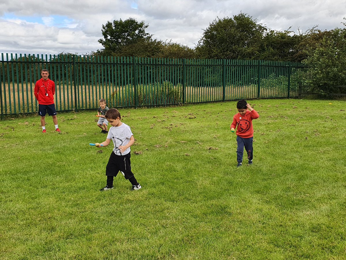 BG_Hedgehogs's tweet photo. Egg and spoon, running, sack race, javelin and hurdles ๐ช every single Hedgehog tried their absolute best and had a huge smile on their face today ๐ #SportsDay #ThriveWithHope https://t.co/g9zyPoOK6s