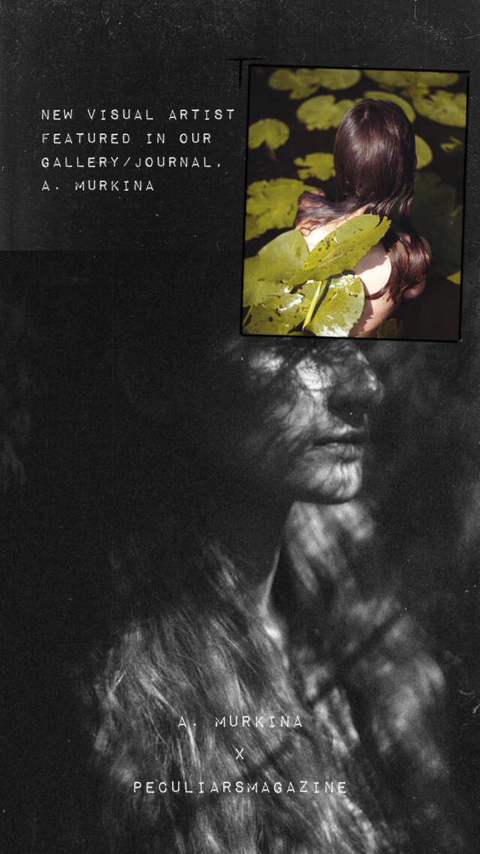 New visual artist featured in our online journal, the talented A. Murkina >>
peculiarsmagazine.weebly.com/journal/visual… 

#peculiarsmagazine #peculiarsmag #visualartist #mentalhealthmatters #independentmagazine 

Find us on Instagram: 
instagram.com/peculiarsmagaz…