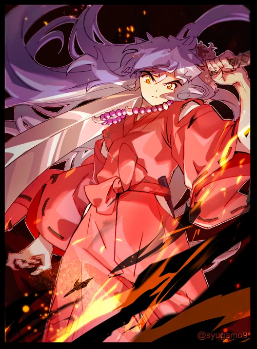 ファイアー!! ?٩( •̀ω•́ ) ۶?

#犬夜叉 