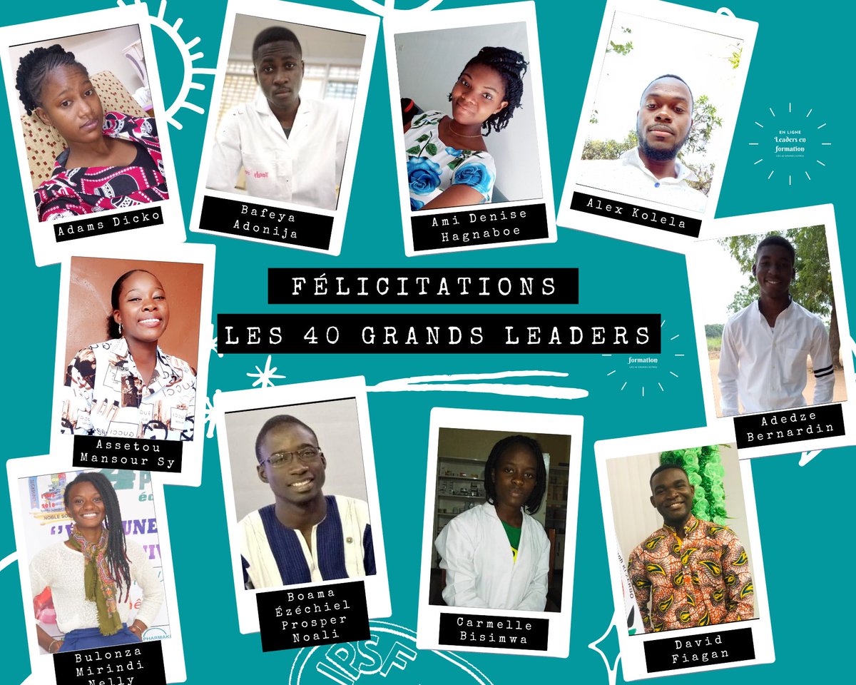 IPSFAfRO's tweet photo. The last week has been more than amazing for our incredible participants. From the Pre-LIT sessions, we have seen them yearn for growth, while discovering their personalities to enable them make informed decisions.

Today, we present to you #Les40grandEstroj🥳.
#AfROLIT2020 https://t.co/Z0H7X3OXWy