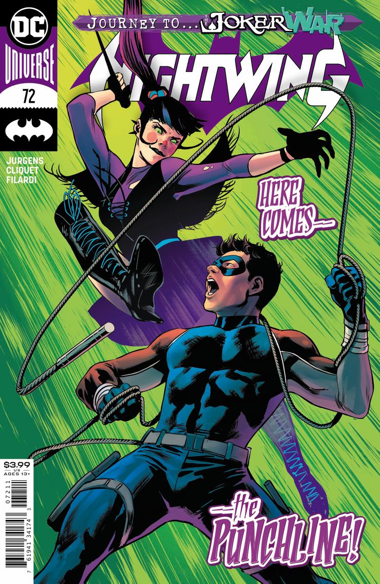 WeirdScienceDC's tweet photo. Nightwing #72 Review
https://t.co/EiQxO7InVk
@dccomics #DicknotRic #jokerwar #nightwing #comics #comicbooks #punchline
"This book continues to be a slap in the face to Nightwing fans..." https://t.co/wQwxATbGba
