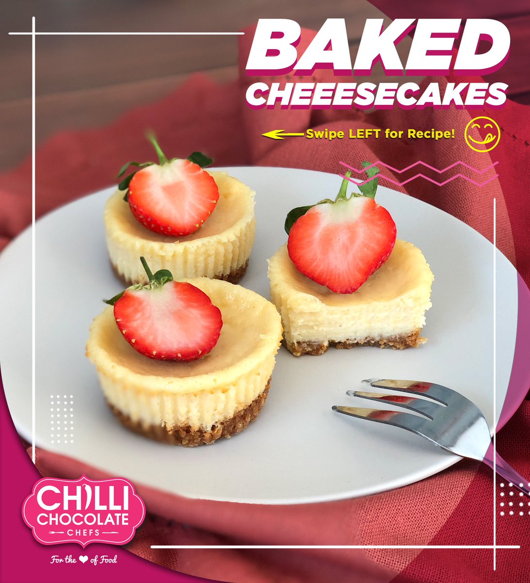 ChilliChefs's tweet photo. Back again to tell you our baked cheesecake recipe that we did LIVE on Friday night is here.

Have a look! https://t.co/lbjoYMEEZi