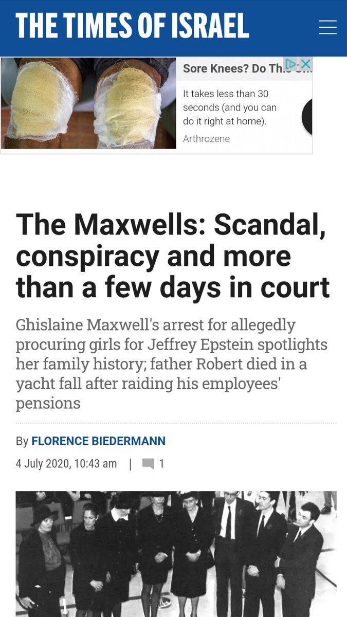 14) Les Wexner founded Victoria's Secret and bankrolled Jeffrey Epstein's sex-trafficking operations. Robert Maxwell is the late father of Epstein's partner and accomplice, Ghislaine Maxwell. Both Wexner and Maxwell had been accused of working with Mossad.