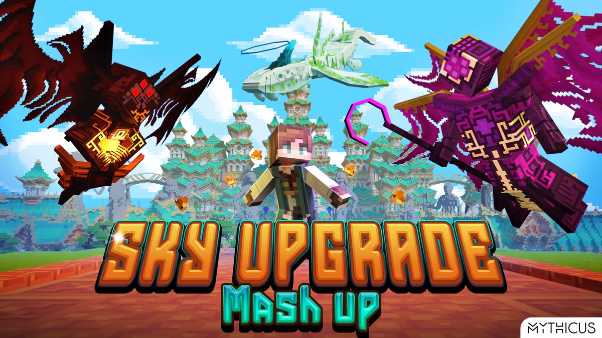 Check out our first map, Sky Upgrade Mash-up, now on the Minecraft Marketplace! Get it now! marketplace.minecraft.net/en-us/pdp?id=7…