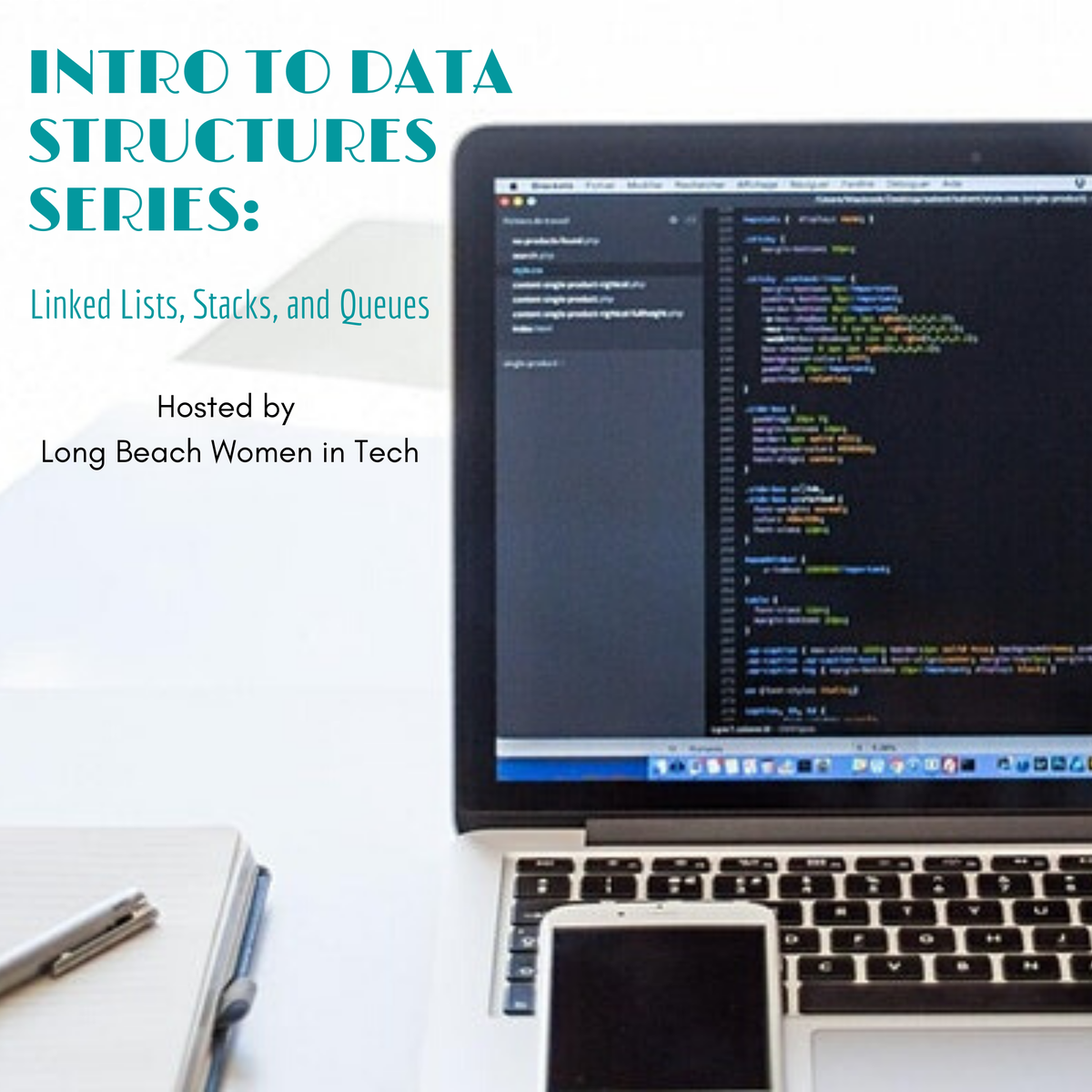 mimztechgroup's tweet photo. LB Women in Tech has a new series! Join us Sat, July 18th 1-3pm PDT for a virtual lecture about Data Structures. This lecture will cover three concepts: Linked Lists, Stacks, and Queues. HMU to RSVP! #womenintech #womenwhocode #datastructures #python3 #programming #lectureseries https://t.co/TL23sTRVnY