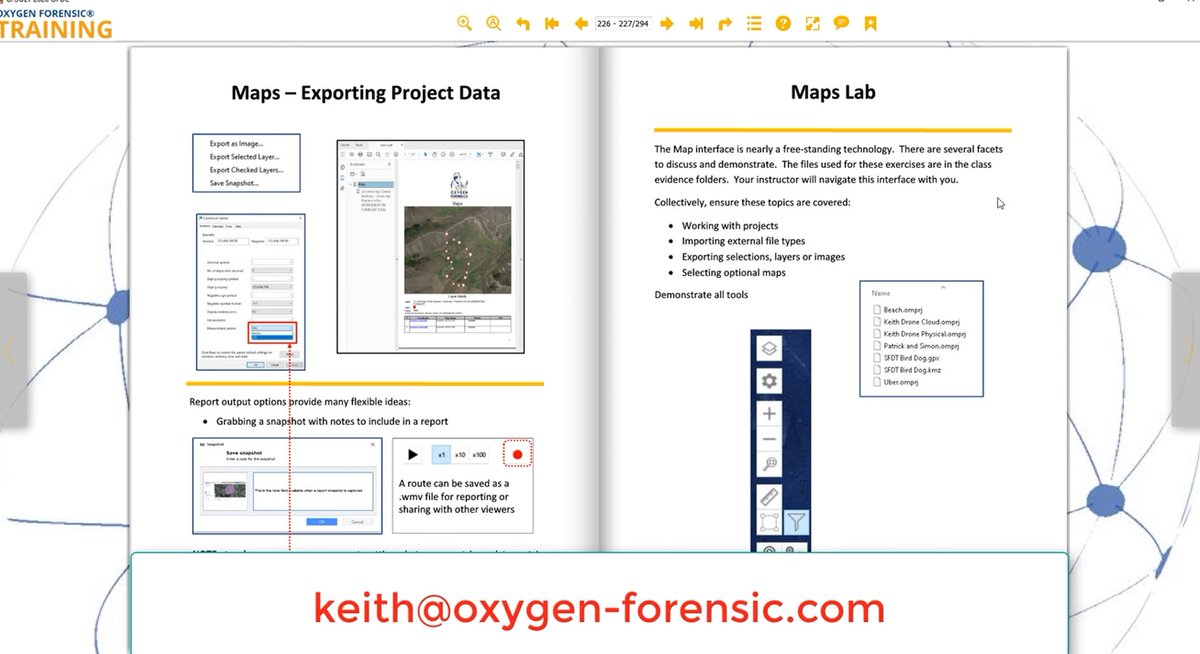 oxygenforensic's tweet photo. That concludes today's presentation on geo-data! Thank you to everyone who attended, thank you to @OFDJedi for guiding us through the OxyMap, and thank you to @NCCC_MA for making it possible! #2020NCCC https://t.co/0igSl5L9bd