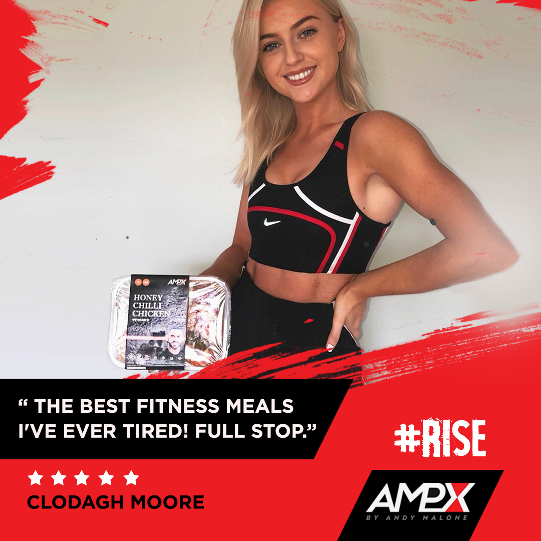 AMPXLife's tweet photo. Thank you to @clodaghmoore4 for the review 🙌
⁠
#JointheRise ⁠#ampx #Maximiseresults #mealplan #ampx #bodytransformation #healthymeals #eatclean https://t.co/40s03XL4Ut