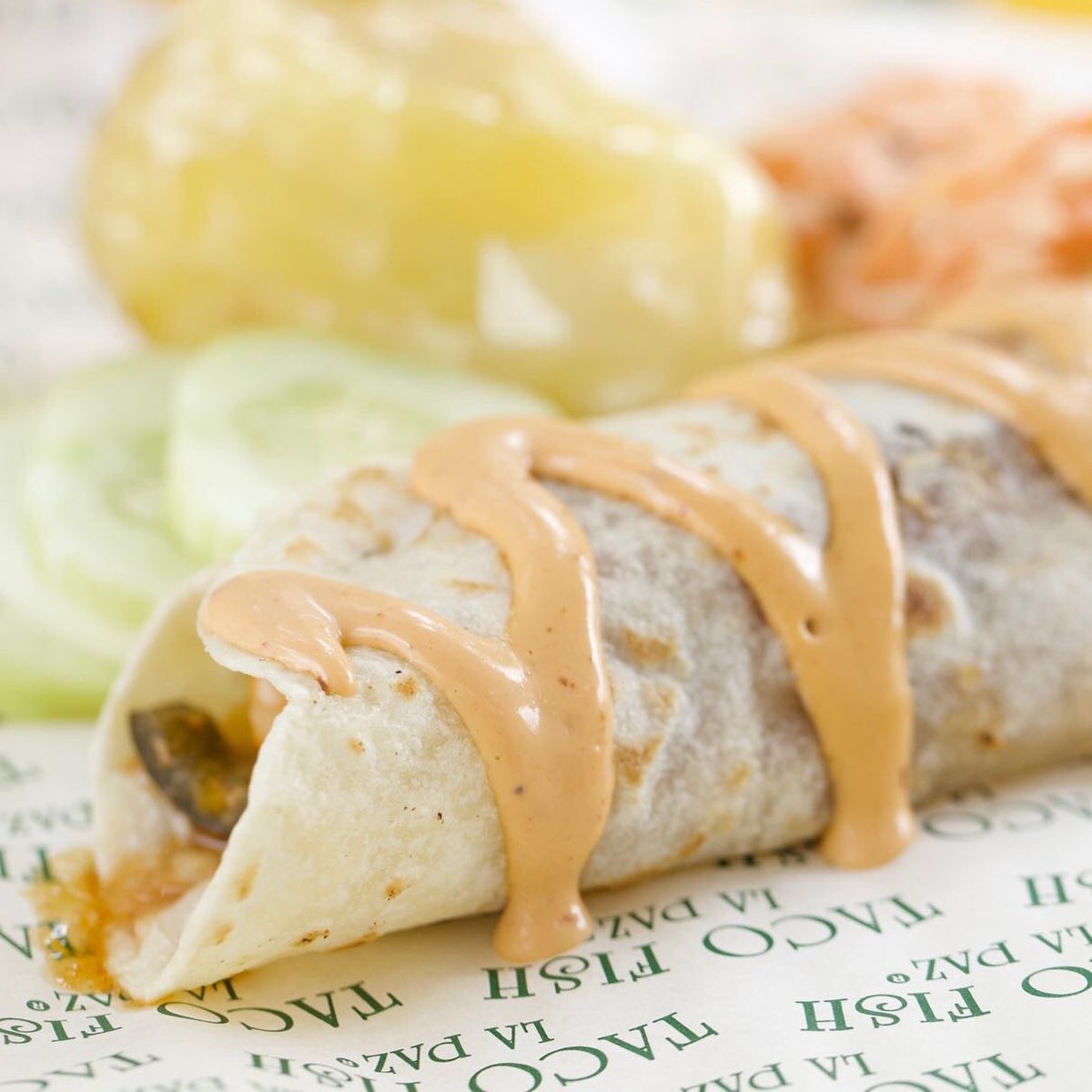 Atrévete a probar !!! Burrito de mantarraya. #tacofishlapaz #gdl 

Taco Fish La Paz suc.av. Vallarta