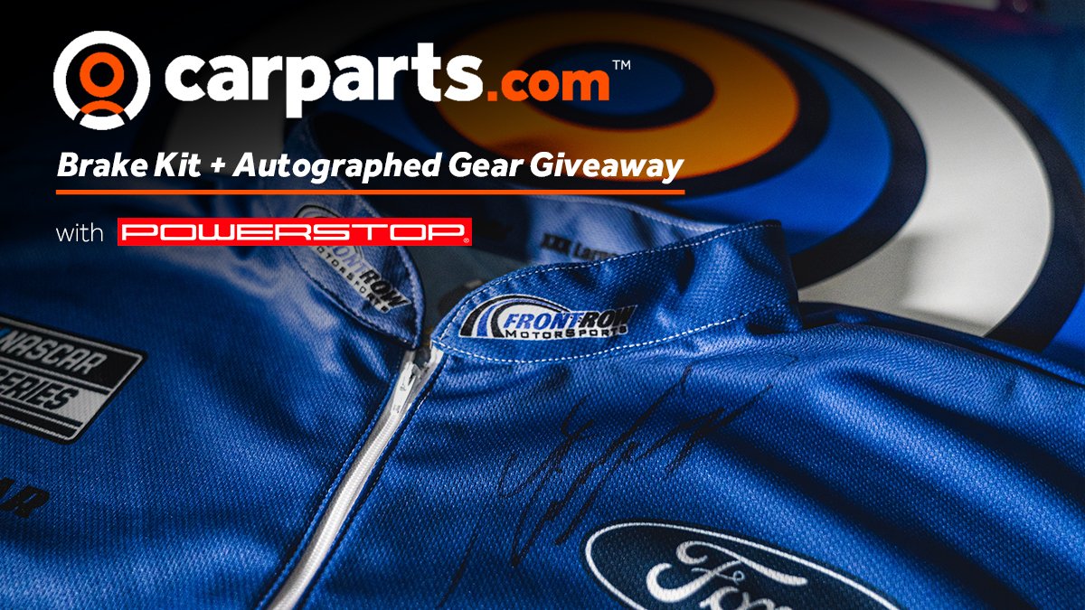 CarPartscom's tweet photo. Enter for your chance to win a set of @PowerStopBrakes + gear autographed by @Mc_Driver today through July 17th! All you have to do is follow @PowerStopBrakes, @CarPartscom and tweet us a photo of your car! Winner will be announced 7/20/20 #34CarPartscom #DontJustStop #PowerStop https://t.co/Yx1Y9WnJtq
