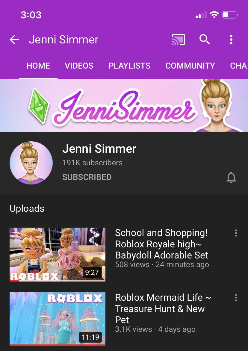 Jenni Simmer On Twitter I Love This Set - youtube roblox jenni simmer