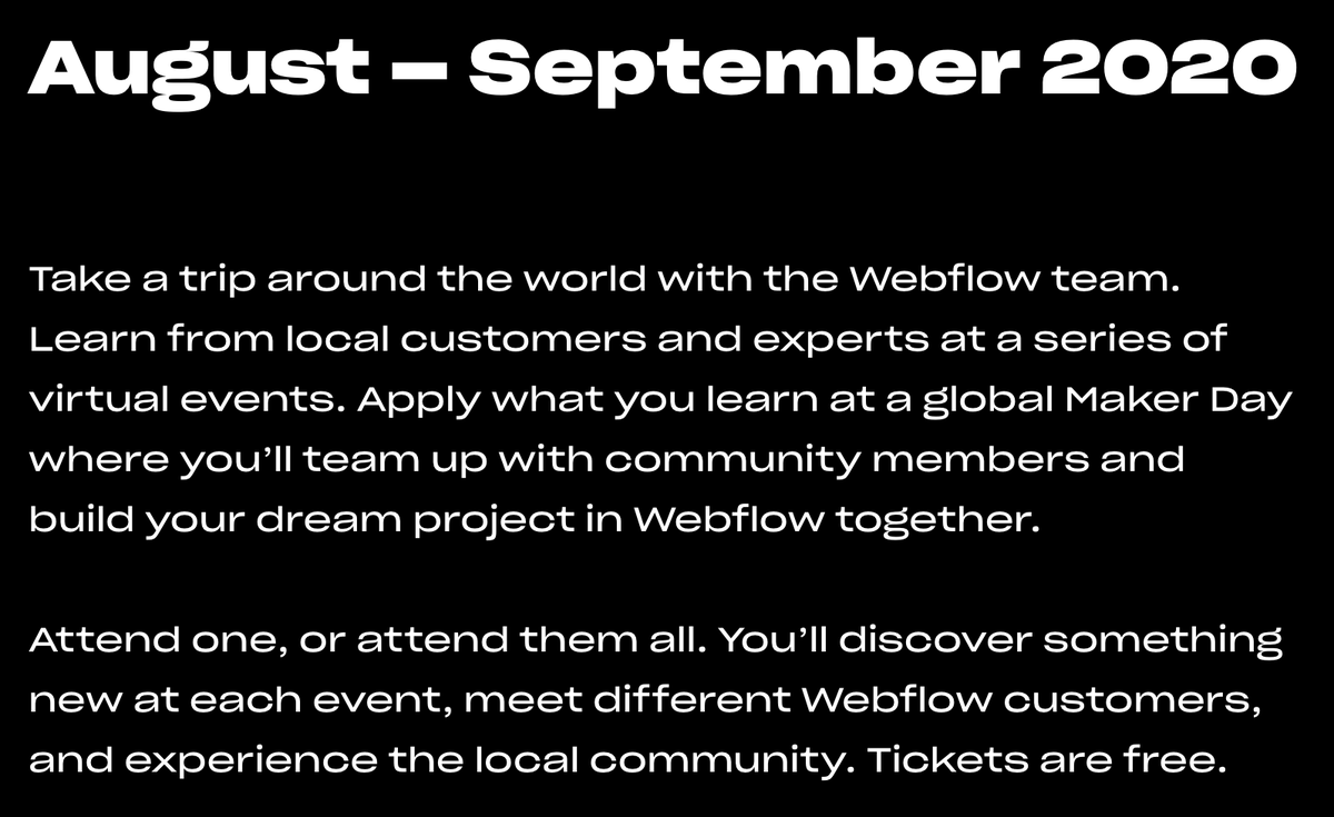katherine_oxf's tweet photo. Excited to share more about our @butterflyfx_ journey at the @Webflow Virtual #WWTour on Aug 18. Register here: https://t.co/ZkJTDrejGv!

#startup #marketing #nocodewebsite #socialimpact #webflow https://t.co/JwjeVAfHrz