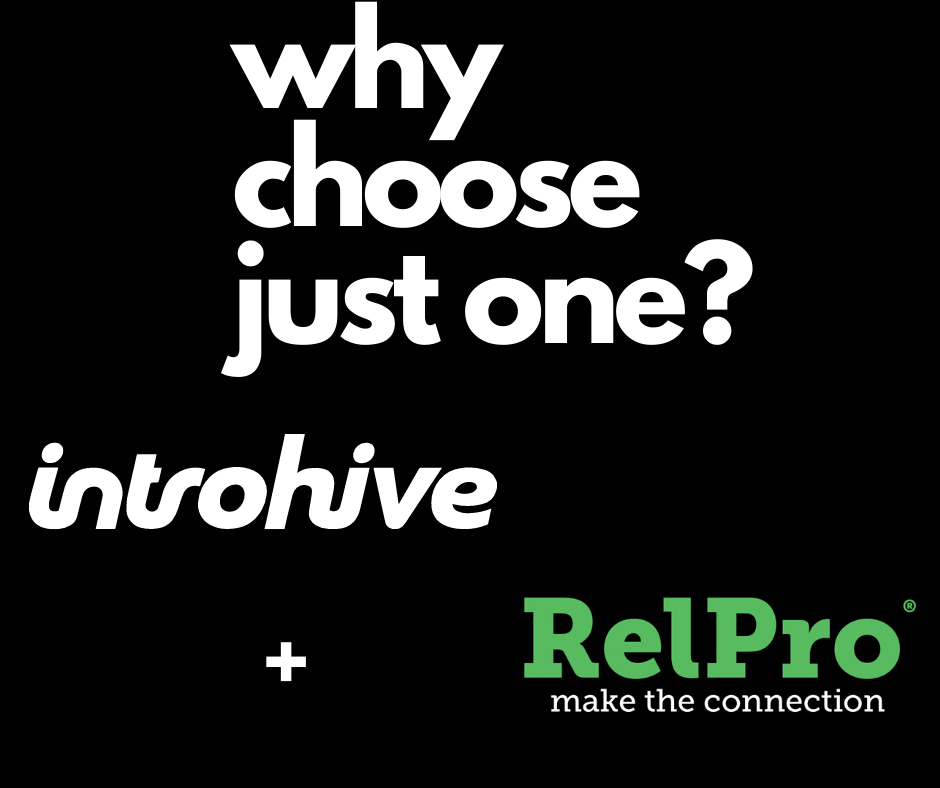 Introhive's tweet photo. Together, we can do more! Learn about our latest partnership with @RelProInc in our release: https://t.co/bK7tacHAxo https://t.co/OGiyu3HnNh