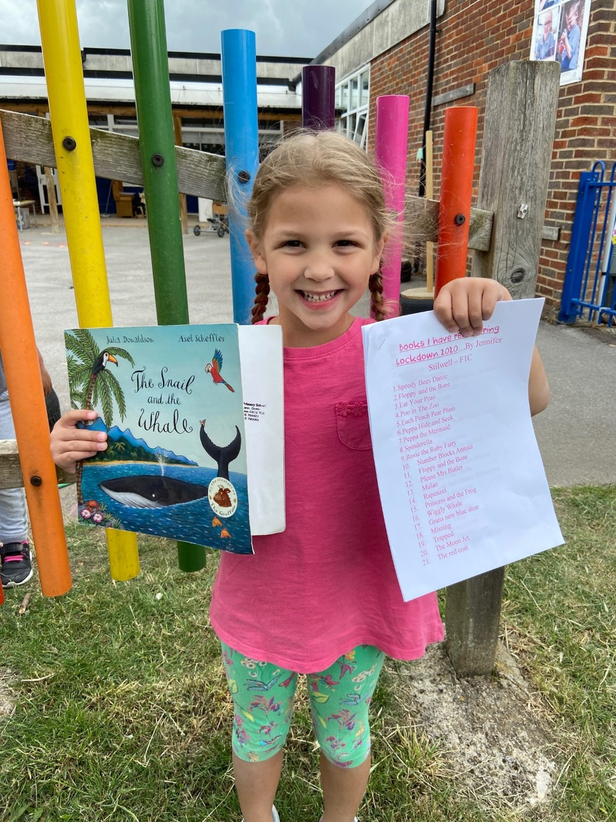 MillbrookPrima1's tweet photo. WELL DONE to Jennifer in Beavers class, who read ONE HUNDRED books during lockdown!
What an amazing effort, Jennifer! 😁😎🙌👏
#readingforpleasure #MillbrookMagic #Grove https://t.co/dhU4tnyxfE