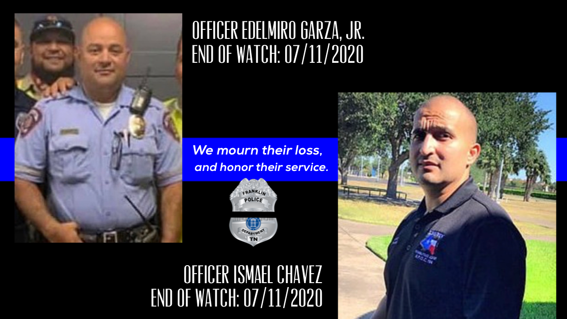 Franklin Police Department (@franklintnpd) on Twitter photo These heroes were gunned down, ambushed & murdered, while rushing in to help a stranger. God bless their families and the <a href="/CityofMcAllen/">City of McAllen, TX</a> Police Department | More info: odmp.org These heroes were gunned down, ambushed & murdered, while rushing in to help a stranger. God bless their families and the <a href="/CityofMcAllen/">City of McAllen, TX</a> Police Department | More info: odmp.org
