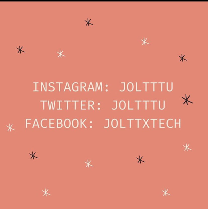 JoltTtu's tweet photo. Join Jolt at Texas Tech!! We are focused on building the political power and influence of young Latinx! #votetexas #votolatino #latinx #TexasTech https://t.co/wVBkwSpAjs