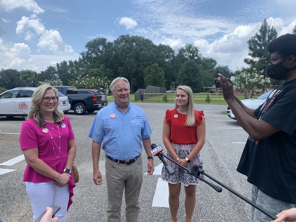 We just voted! Make sure you vote today. We have a few more hours before the polls close!