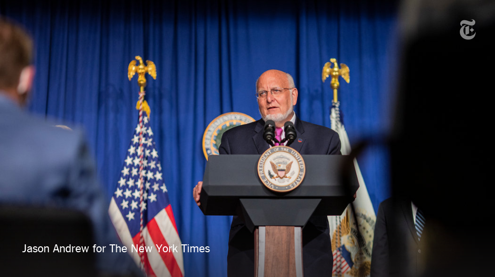 nytimes's tweet image. Breaking News: The Trump administration ordered hospitals to bypass the CDC and send key coronavirus information to a Washington database, alarming health officials nyti.ms/3esGHK6