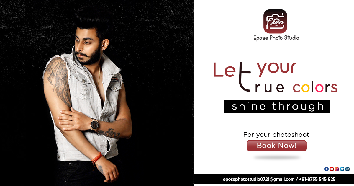 eposestudio's tweet photo. Epose Photo Studio
Let your true colors shine through!
Book Your Photoshoot with us
Epose Photo Studio
#epose photography
Model: Shiv Thakur
DM/Contact +91 8755545925 or eposephotostudio0721@gmail.com. 
#modeling #photo #model.# wedding photography,#event photography.#products https://t.co/9hTx6WyJII
