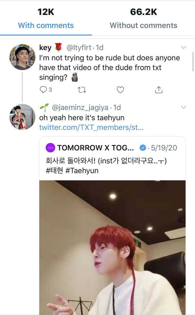 1. NOT MINDING THEIR OWN BUSINESS The day of their comeback (05/19/20) nctzens found it more appealing to attack one of the maknaes from the kpop bg TOMORROW X TOGETHER ( who also had a comeback the day before 127)