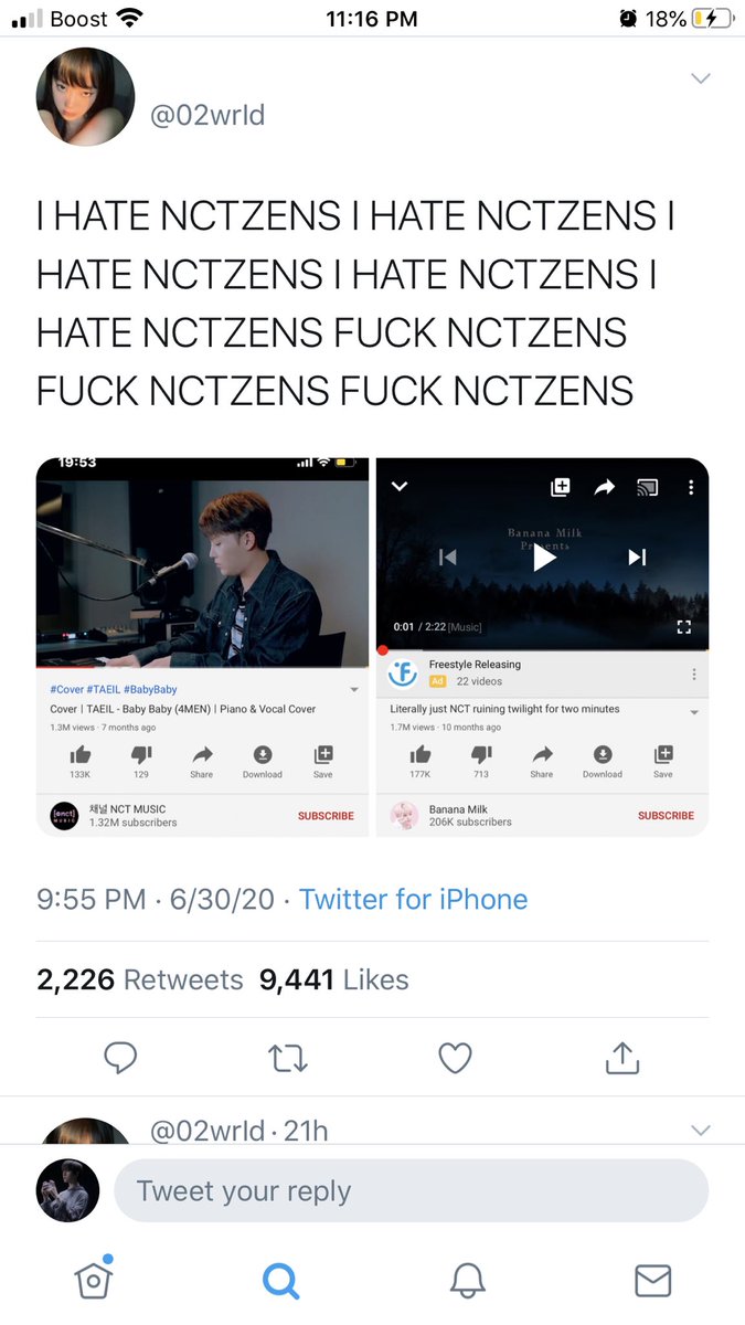 3. LAZY FANSIt seems as if they’d rather watch reaction videos and fan made videos than the actual idols. the excuse of “not caring about ranking” is inaccurate,, nctzens constantly brag about being million sellers and having wins for a song they couldn’t even remember