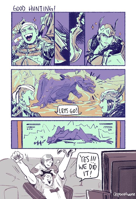 Day 2 Fantasy AU...?

Monster Hunter after a day of work to relax together, just some married life crumbs. Also they are that hot couple that fights really well ????

#haikyuu #tanakiyoweek2020 #ハイキュー #tanakiyo 