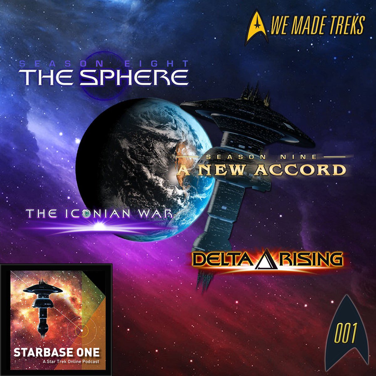 wemadetreks's tweet photo. New on #WeMadeTreks
#StarbaseOne 001 - ‘Yesteryear Pt 1’
The Deck Eight crew including @Colmh01 & @MidNiteShadow7 return as an all new #StarTrekOnline podcast called Starbase One.
Available on all podcast apps. Check it out and subscribe! https://t.co/vEcrZPtyoP https://t.co/n0pr9LvCib