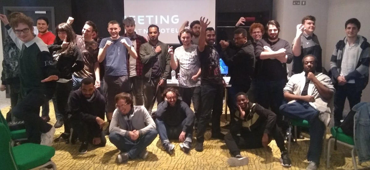 EternalDragon28's tweet photo. I really miss #SOULCALIBUR offlines , met some great people, ahhh the memories😢. These pictures really capture the welcoming and fun atmosphere of the community. Global Soulcalibur scene, let's see your #CommunitySoul and share some memorable photos from your scene. https://t.co/5dyoQjFL8R