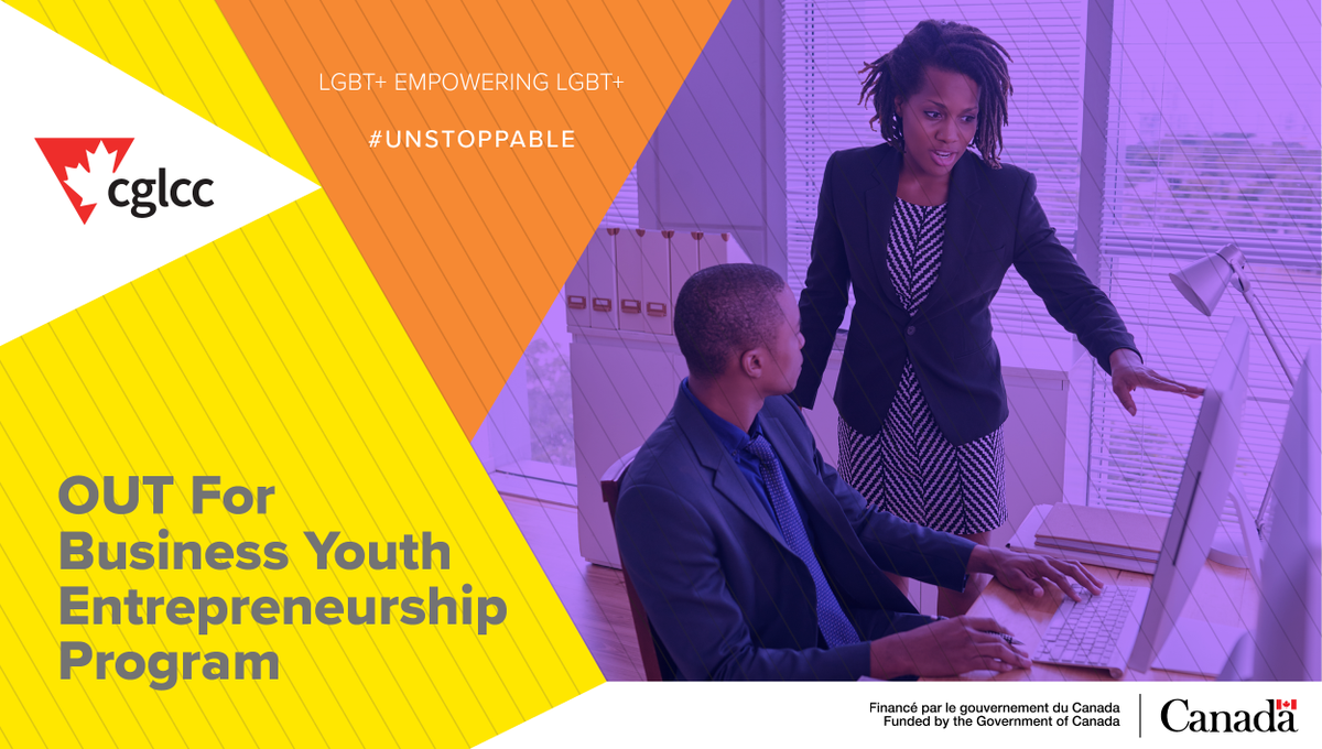 theCGLCC's tweet photo. In the OUT for Business Mentorship Program, we pair an experienced mentor with a motivated mentee, with both reaping the tremendous benefits of an LGBT+ Empowering LGBT+!
Learn more about the program: https://t.co/2YEqPFAfca. Deadline to apply is July 24. 
#cdnbiz #lgbt https://t.co/8z0QQWkf2d