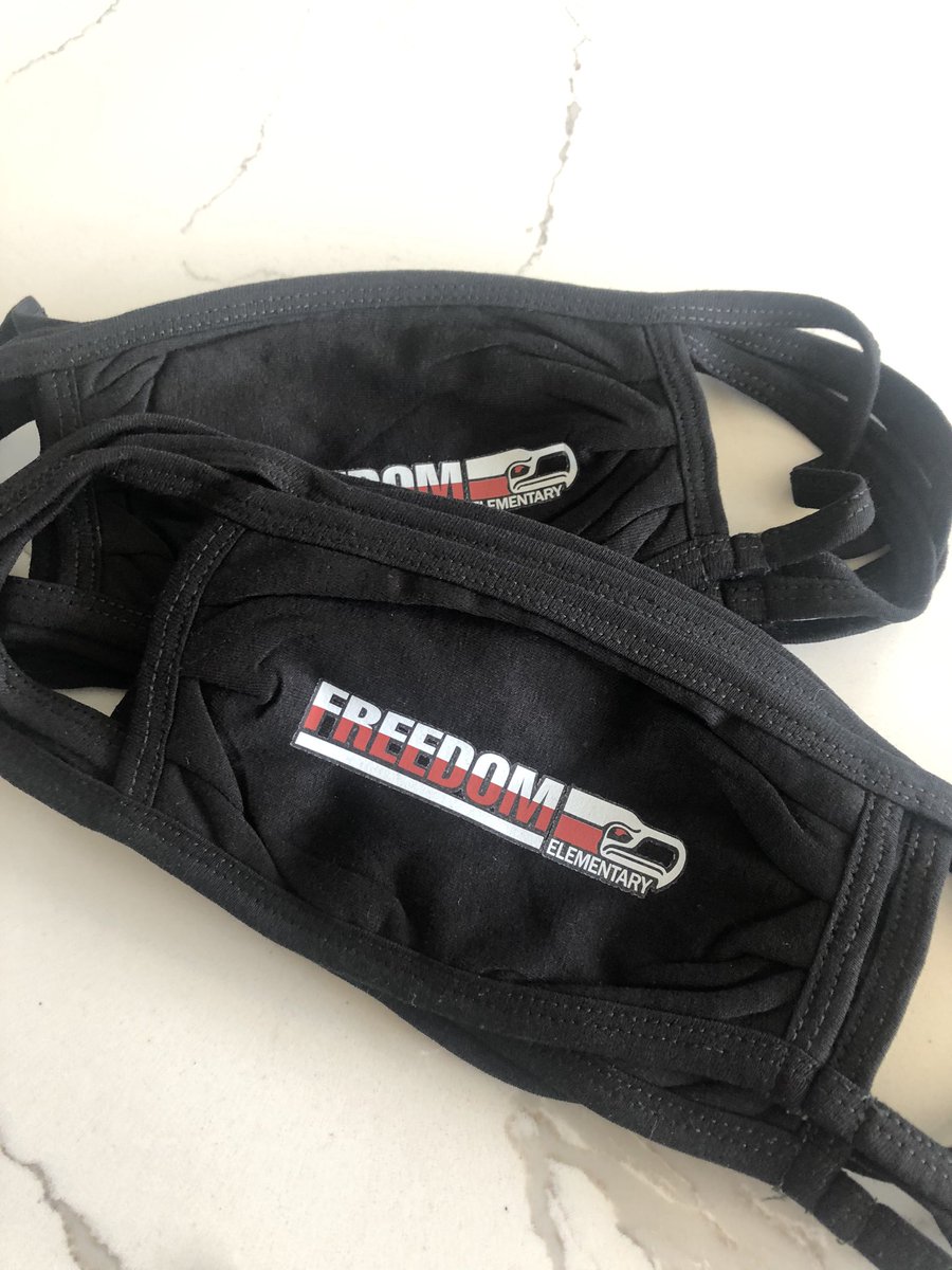 Thank you to Freedom’s Parent Council for helping to keep our staff and students safe! #WEwearmasks