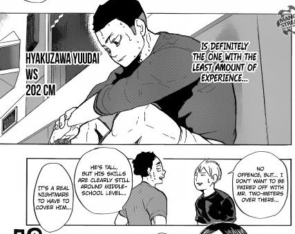Can we take a minute to talk about Hyakuzawa?? Starting volleyball in high school as a complete novice who only had lukewarm feelings about the sport, to playing professionally in a Division 1 team and later representing the country on the national team??? My BOY 