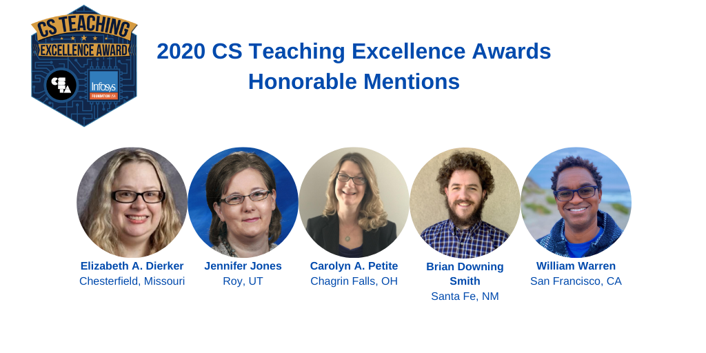 Let's not forget our Honorable Mentions!