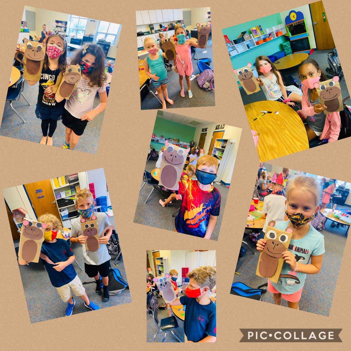 Summerblair32's tweet photo. We had a blast making our monkey puppets today! #GVSOAR2020 #zooanimals #crafts https://t.co/xGVRjRS1IZ