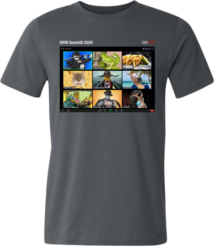 sansforensics's tweet image. Time to get your #DFIRSummit gear forensicators!  
Get yours now: sansurl.com/dfir-gear 
Not register yet for the summit? Do it now: sans.org/u/YBl  
@robtlee @PhilHagen @HeatherMahalik  @SANSEMEA @SANSInstitute @SANSAPAC