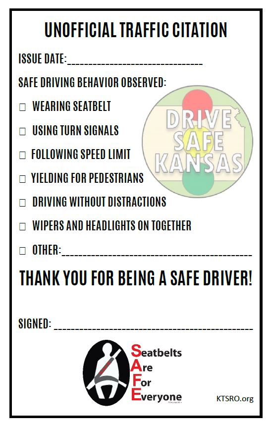 SAFEks's tweet photo. Want to spread #positivity and recognize a SAFE driver with a #compliment to make their day?

Print off your own unofficial traffic citations! https://t.co/stMsgjVBwD

#spreadjoy #drivesafe #buckleup #courtesy #thoughfulness https://t.co/XkdMg5LtUa