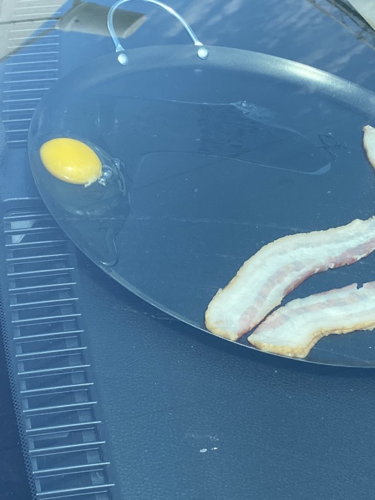 SusanaAguayo12's tweet photo. Elapsed time was two hours in 107 F degree weather. And yes my car smells of breakfast now. #txwx #onlyinTX #BreakfastClub https://t.co/SqRNk5hUS2