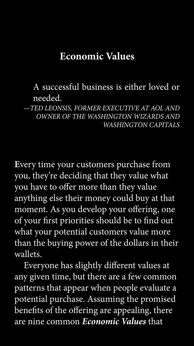 LetsStartNowPod's tweet photo. 45sec - 1min read that could help you know how or why customers see value in products/services they purchase👇👇
Another excerpt from 'Personal MBA' by Josh Kaufman, on economic values.
#TipTuesday #EconomicValues #Startups https://t.co/FBenFa5UQY